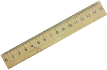 Лінійка дерев&#39;яна 15 см MIZAR, шовкографія придбати в інтернет-магазині  OfficeTime: ціни, відгуки, фото, характеристики